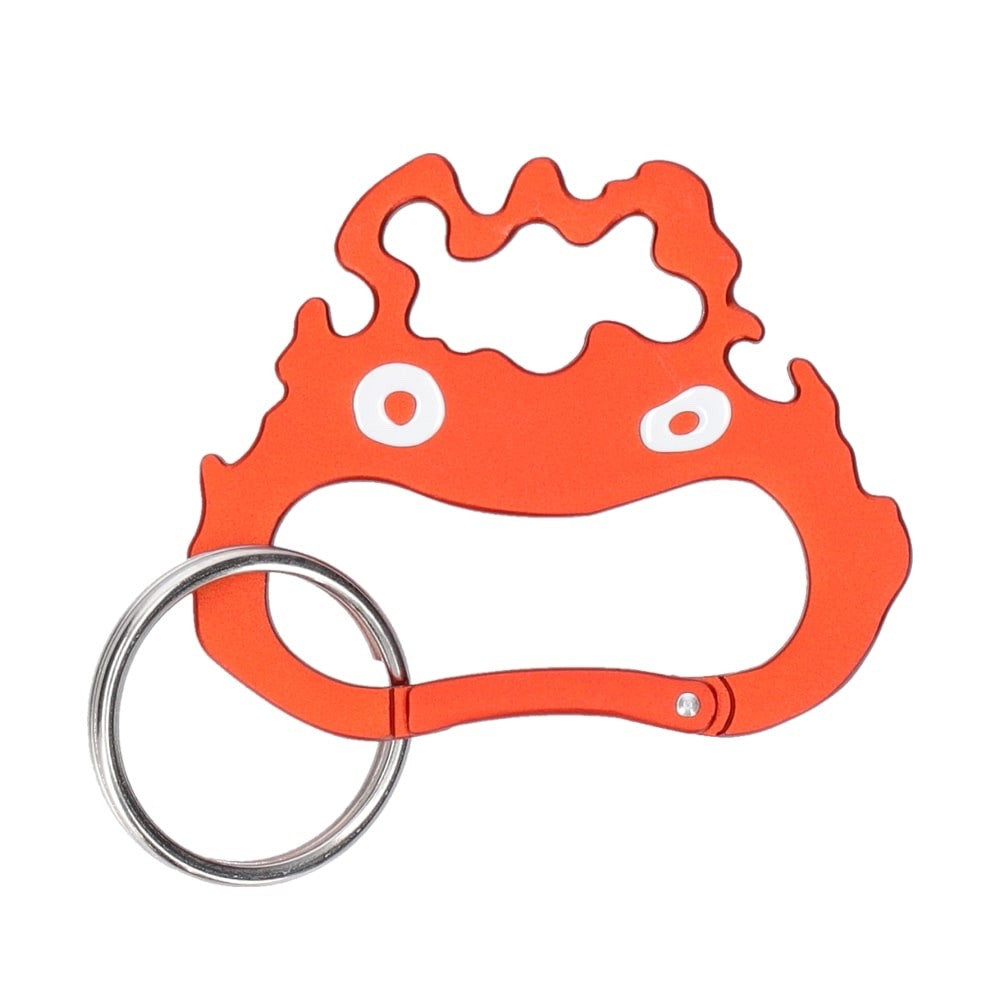 Studio Ghibli GBL Face Carabiner Clip Totoro Calcifer Ponyo No Face Keychain