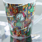 Donguri Closet Studio Ghibli Howl’s Moving Castle Stained Glass Art Mug Japan
