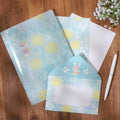 Studio Ghibli Collection Clear File Letter Set Stationery Totoro KiKi's & Howl's