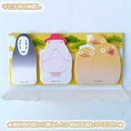 Studio Ghibli Spirited Away Stationery Gift Set File Notes Stamp Tape 4 Item