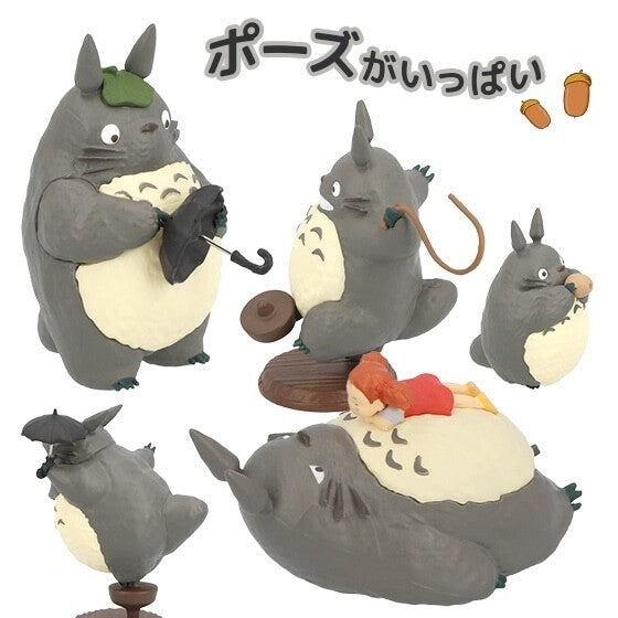 Studio Ghibli My Neighbor Totoro Pose Collection Set 2 - Box Set (6 Figures)