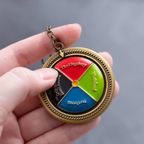 Studio Ghibli Howls Moving Castle Door Dial Keychain Spinning Colour Official