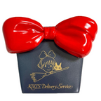 Studio Ghibli Kiki’s Delivery Service Jiji Red Ribbon Storage Holder Rare Japan
