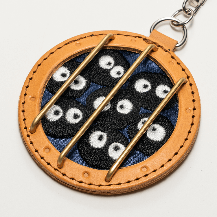 Studio Ghibli Museum Original Leather Keychain Collection  Museum Made in Japan