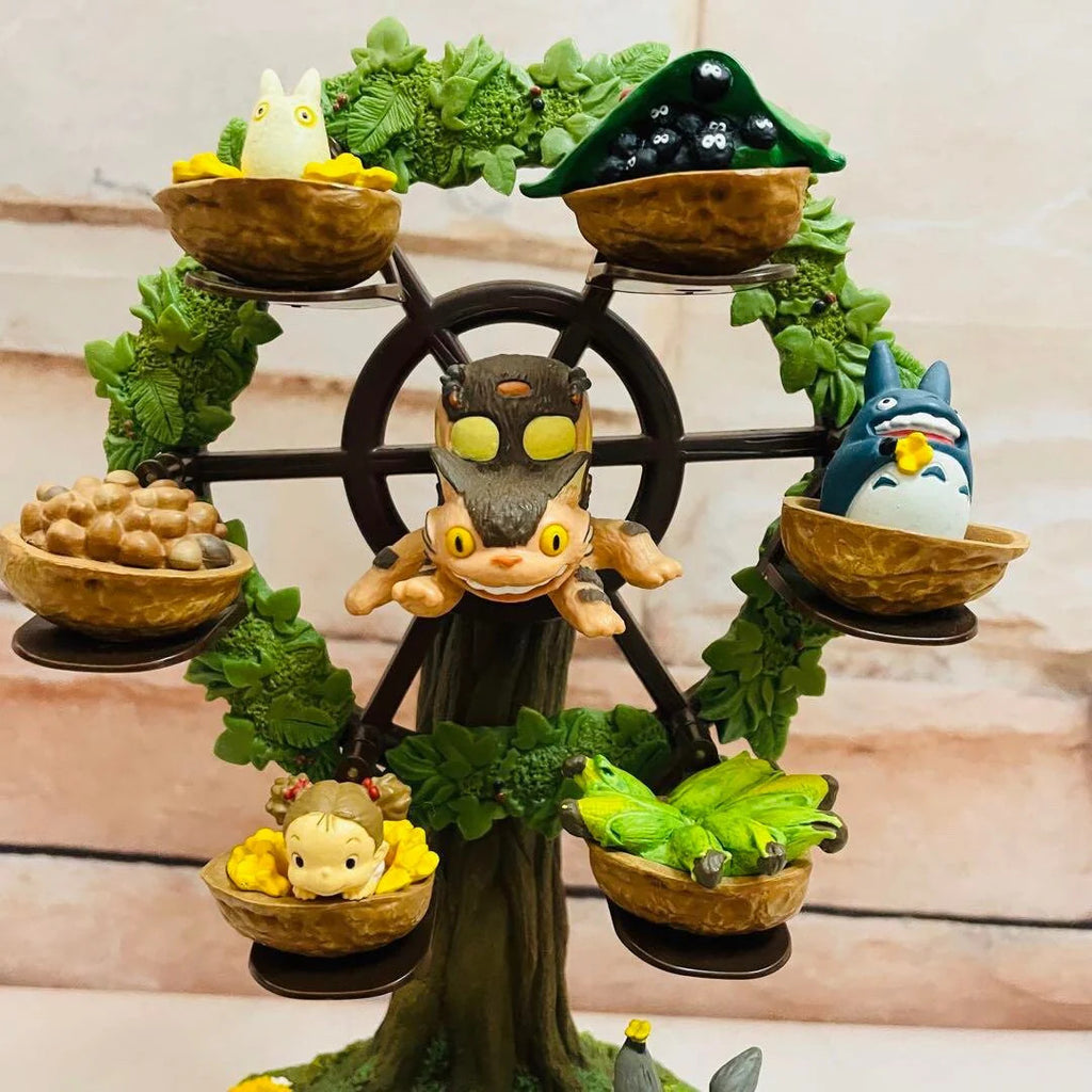 Studio Ghibli My Neighbor Totoro Music Ferris Wheel in the wood Rare Japan