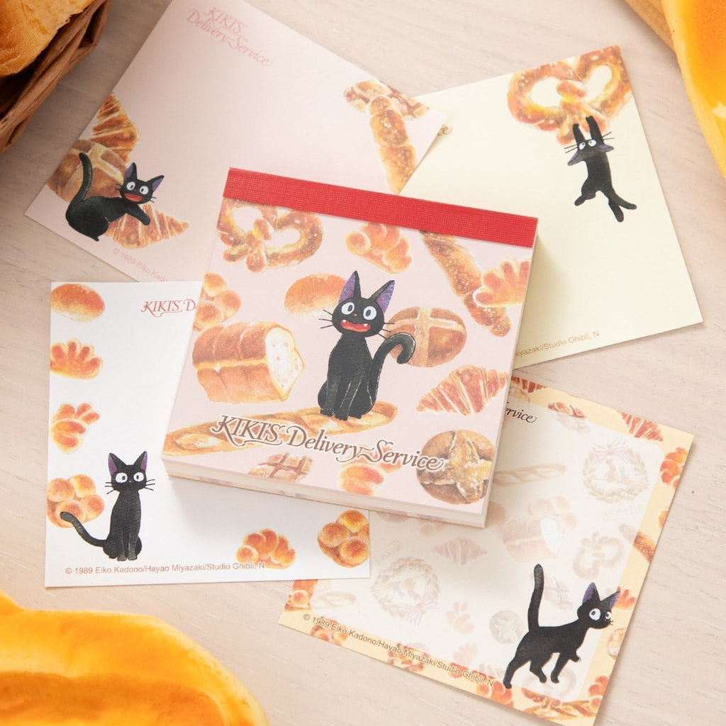 Studio Ghibli Kiki’s Delivery Service Bread Memo Set Memo Pad & Sticky Notes
