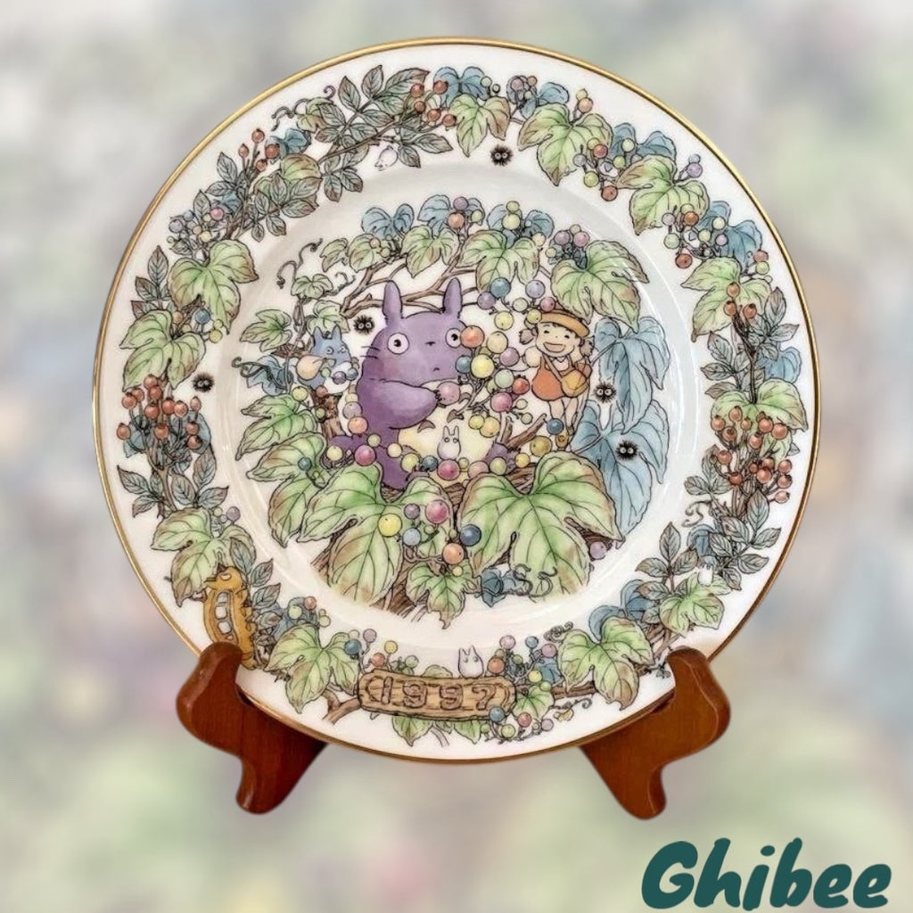 Rare Studio Ghibli Noritake Totoro Memorial Collector Plate 1997–2013 Official