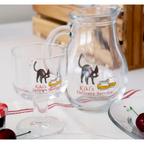 Studio Ghibli Kiki’s Delivery Service Glass Jug – Jiji Design 1500ml Pitcher