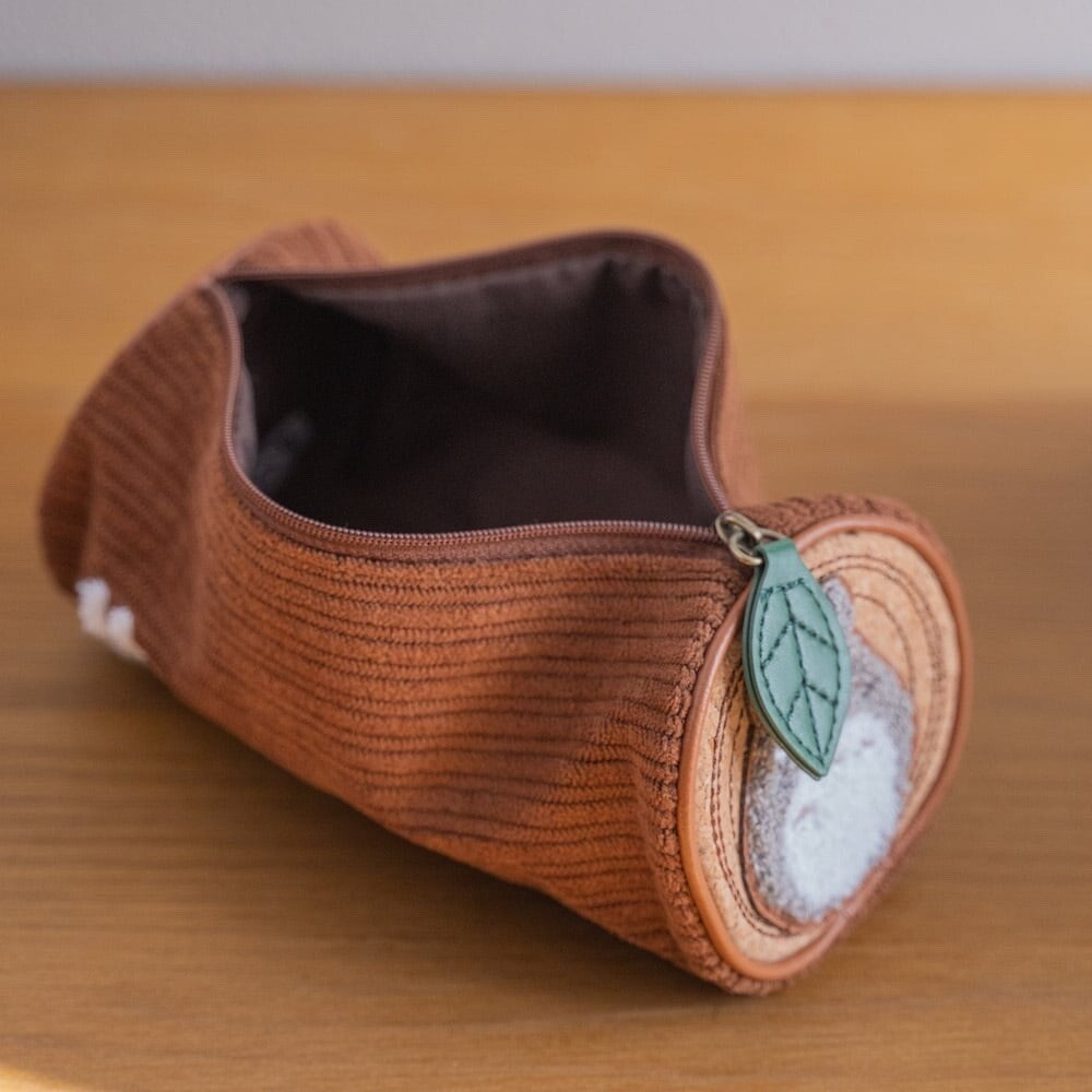 Studio Ghibli My Neighbor Totoro Log Style Corduroy Pouch – Maruta Series