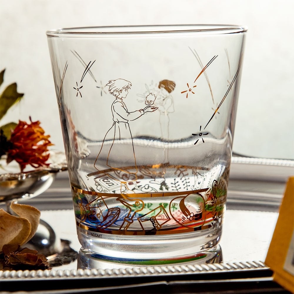 Studio Ghibli Howl’s Moving Castle Magical Disc Glass A 270ml Japan Exclusive