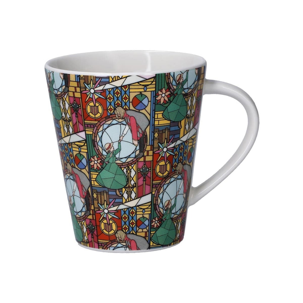Donguri Closet Studio Ghibli Howl’s Moving Castle Stained Glass Art Mug Japan