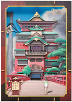 Studio Ghibli Spirited Away Theater Wood Style Premium Bathhouse PT-WP01X