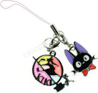 Studio Ghibli Kiki Delivery Service Jiji Stained Glass Phone Strap MH-31 Gift