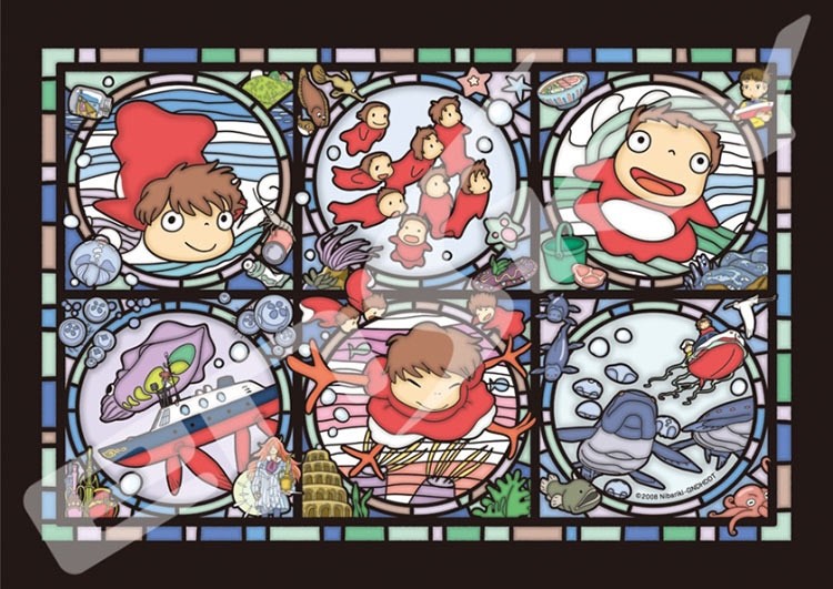 Studio Ghibli Art Crystal Jigsaw Puzzle 208pcs Totoro Ponyo Kiki’s Japan Import