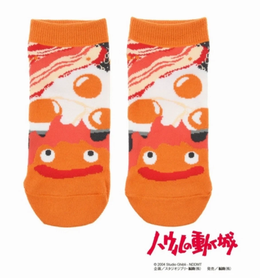 Studio Ghibli Character Socks Collection Totoro Spirited Away Howl’s