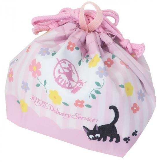 Studio Ghibli Kiki Delivery Service Jiji Drawstring Lunch Bag Pouch Gift Japan
