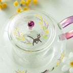 Studio Ghibli Kiki’s Delivery Service Jiji Flower Bouquet Complete Tea Set