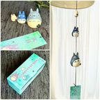 Studio Ghibli My Neighbor Totoro Ceramic Triple Wind Chime Summer Ornament