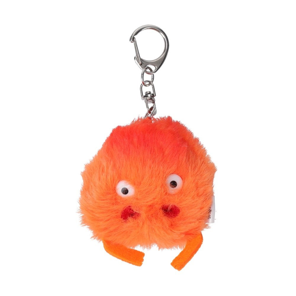 Studio Ghibli Howl’s Moving Castle Calcifer Plush Keychain Mascot Japan