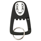 Studio Ghibli GBL Face Carabiner Clip Totoro Calcifer Ponyo No Face Keychain