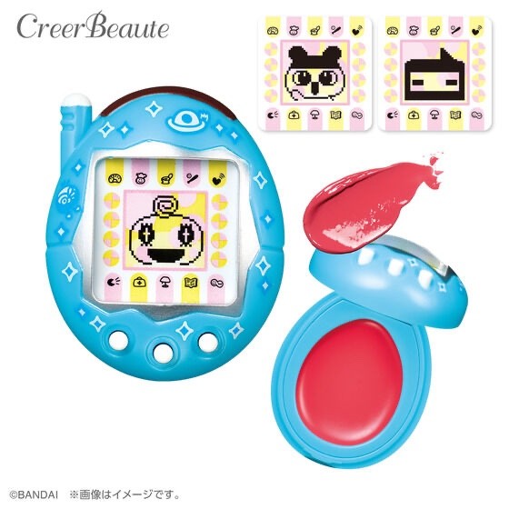 Bandai Tamagotchi Lip & Cheek Balm Retro Vintage Makeup Collection 4 Types