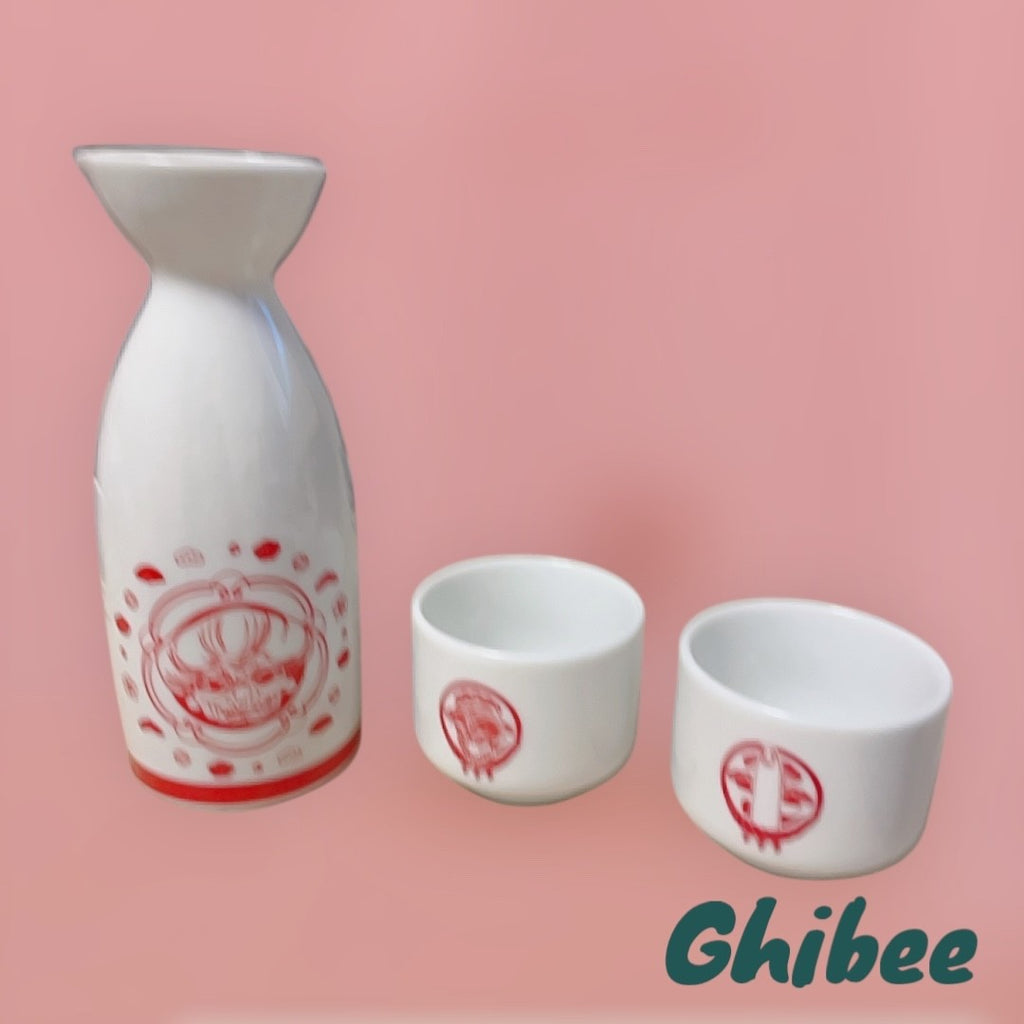 Studio Ghibli Spirited Away Sake Set Tokkuri Ochoko Exhibition Exclusive Japan