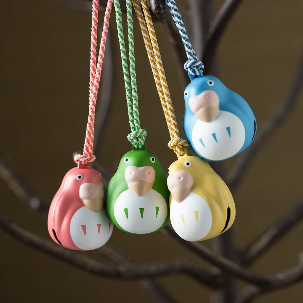 Studio Ghibli The Boy and the Heron Kororin Bell Charm Warawara and Inko Man Red