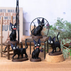 Studio Ghibli Kiki’s Delivery Service Pose Collection Jiji Set Box of 6 Figures