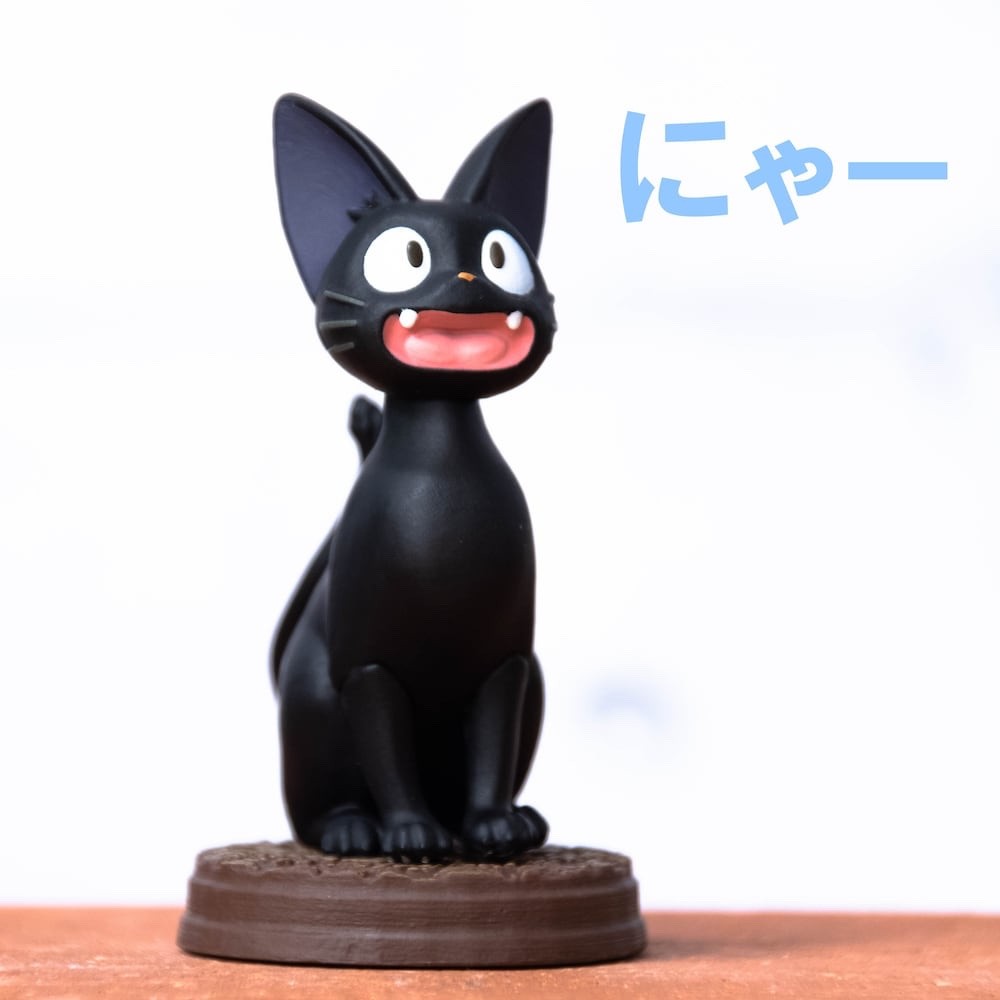 Studio Ghibli Kiki’s Delivery Service Pose Collection Jiji Set Box of 6 Figures