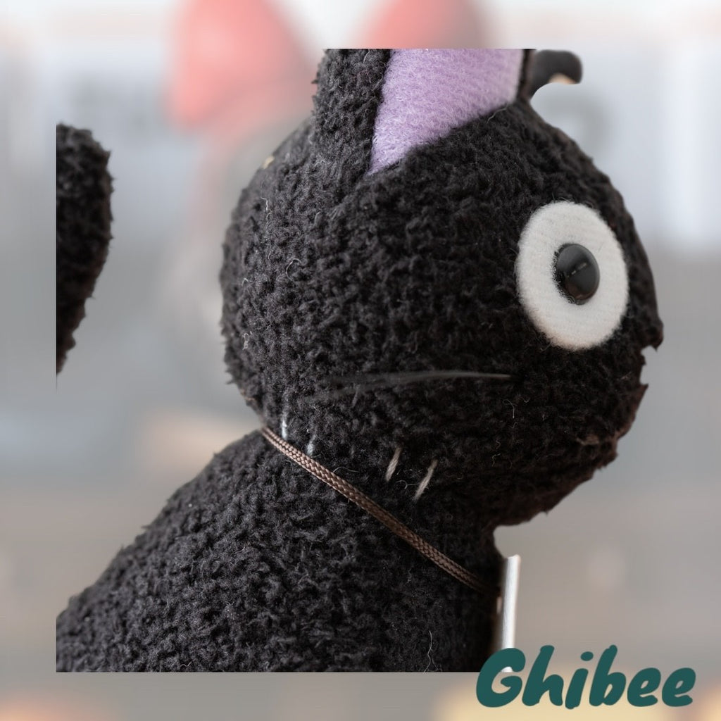 Studio Ghibli Kiki’s Delivery Service Plush – Jiji Lookalike Cat Japan