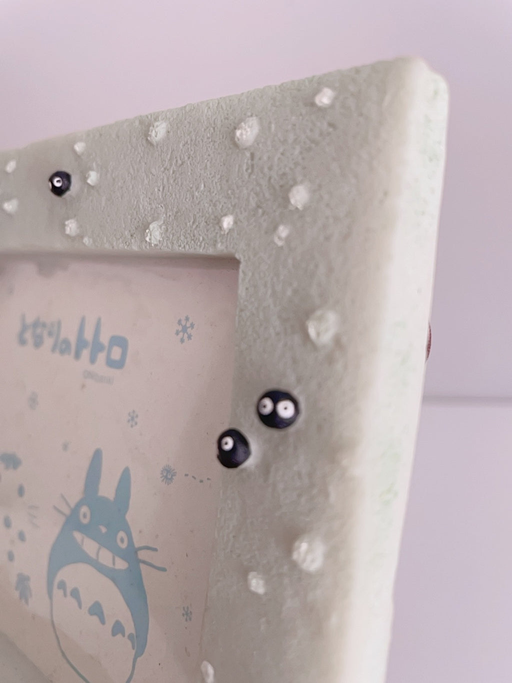 Studio Ghibli Totoro My Neighbor Winter Wildflower Photo Frame Rare Collectable