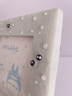Studio Ghibli Totoro My Neighbor Winter Wildflower Photo Frame Rare Collectable