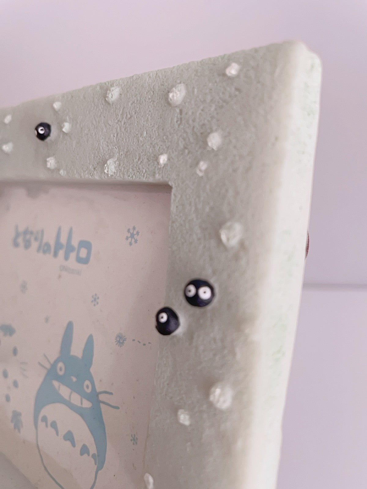Studio Ghibli Totoro My Neighbor Winter Wildflower Photo Frame Rare Collectable