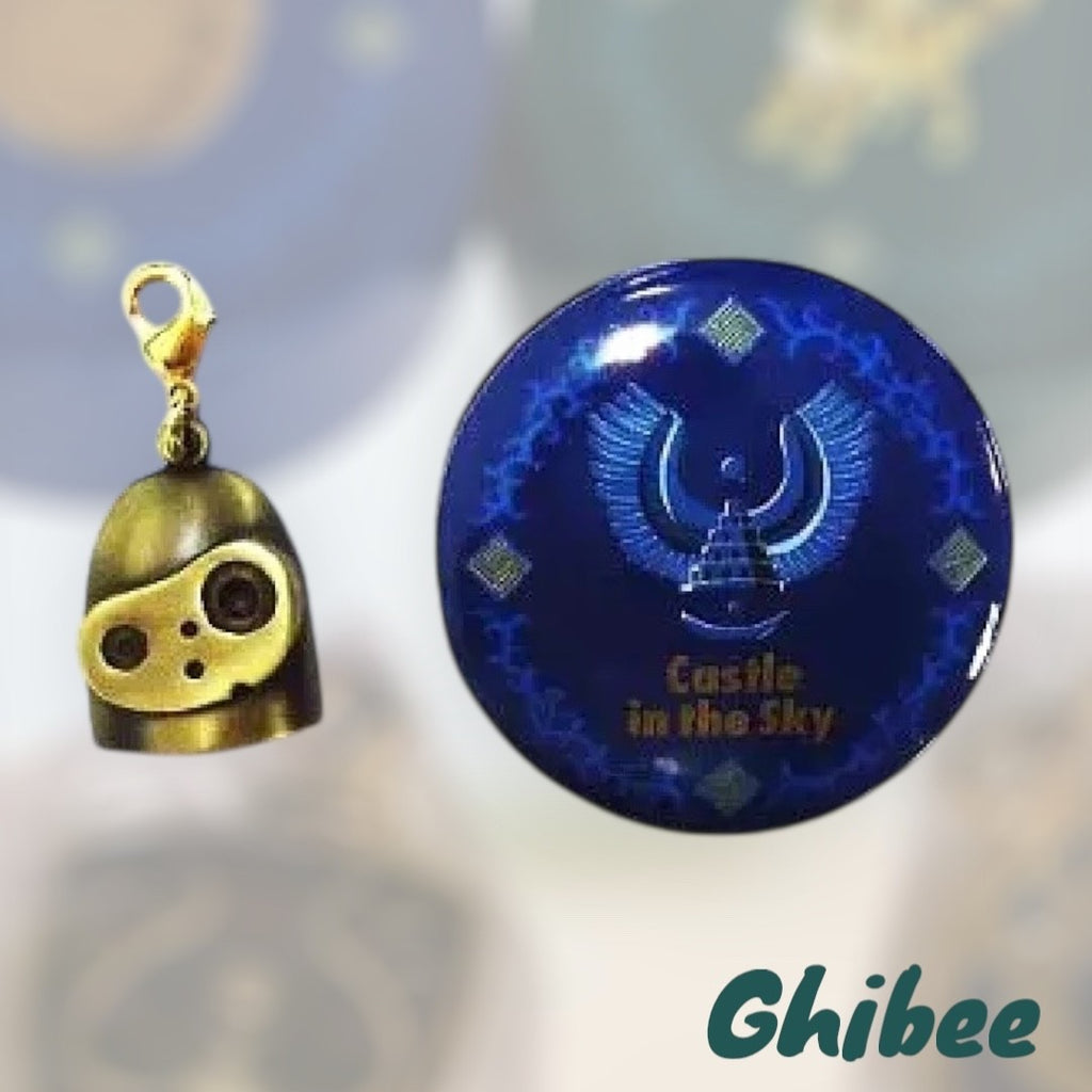 Studio Ghibli Laputa Castle in the Sky Metal Charm 2009 Release Rare collectable