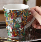 Donguri Closet Studio Ghibli Howl’s Moving Castle Stained Glass Art Mug Japan