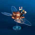 Studio Ghibli Castle Sky Laputa Flapter 5 Figure Complete Set Includes Secret
