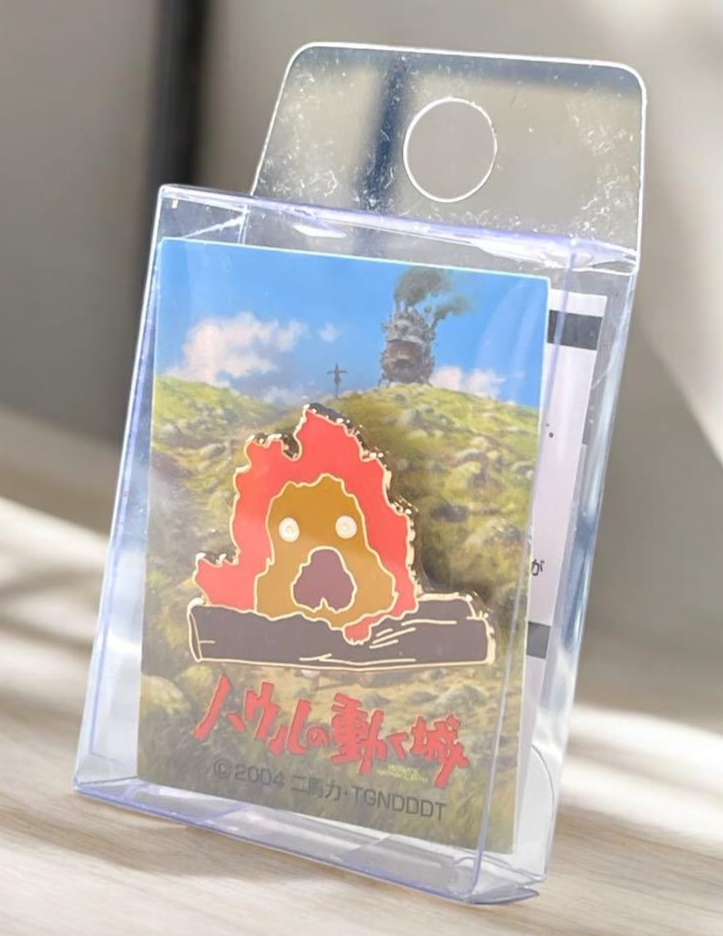 Official Studio Ghibli Ename Pin Badge 38 Designs Totoro Howl Ponyo & More Japan