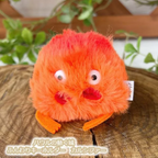 Studio Ghibli Howl’s Moving Castle Calcifer Plush Keychain Mascot Japan