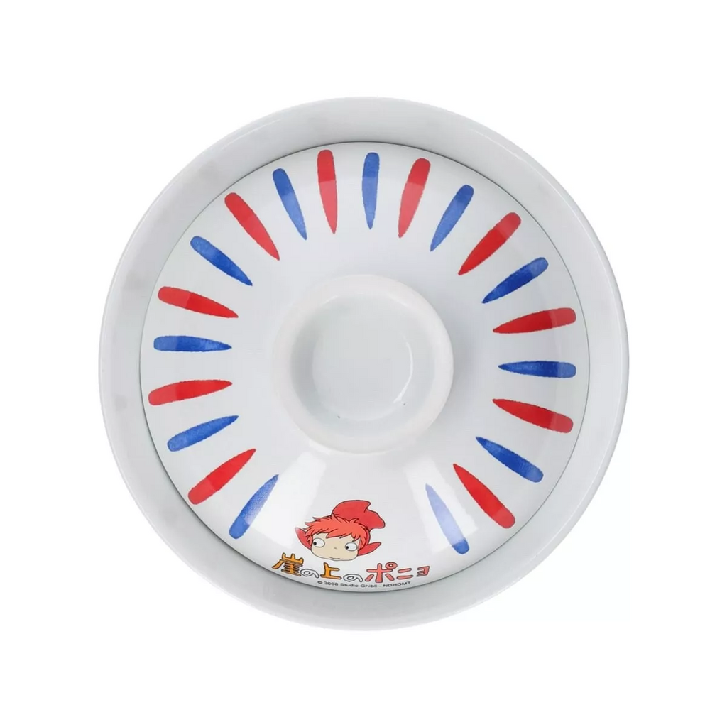 Studio Ghibli Ponyo Ramen Bowl with Lid Official Ceramic Donburi Japan