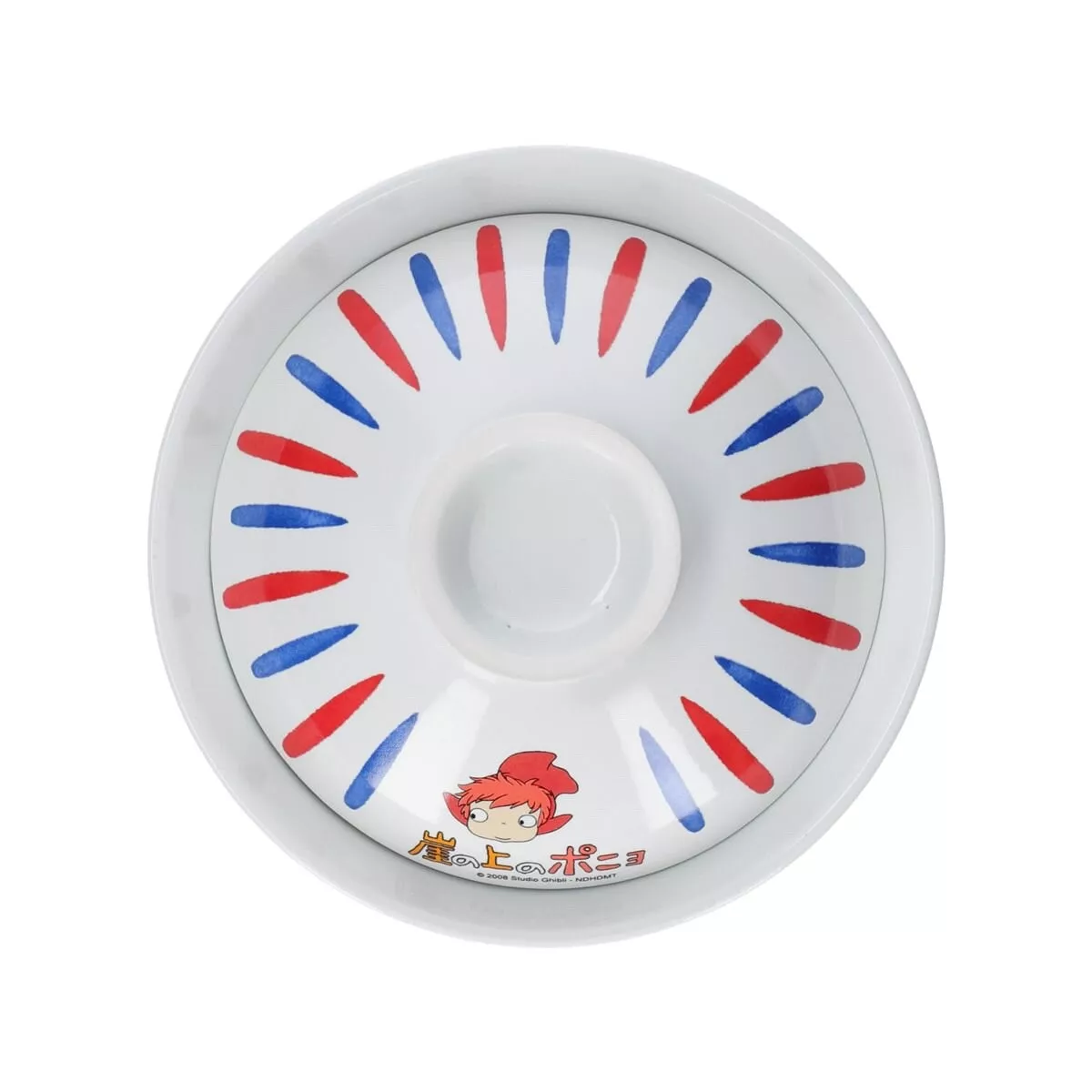 Studio Ghibli Ponyo Ramen Bowl with Lid Official Ceramic Donburi Japan
