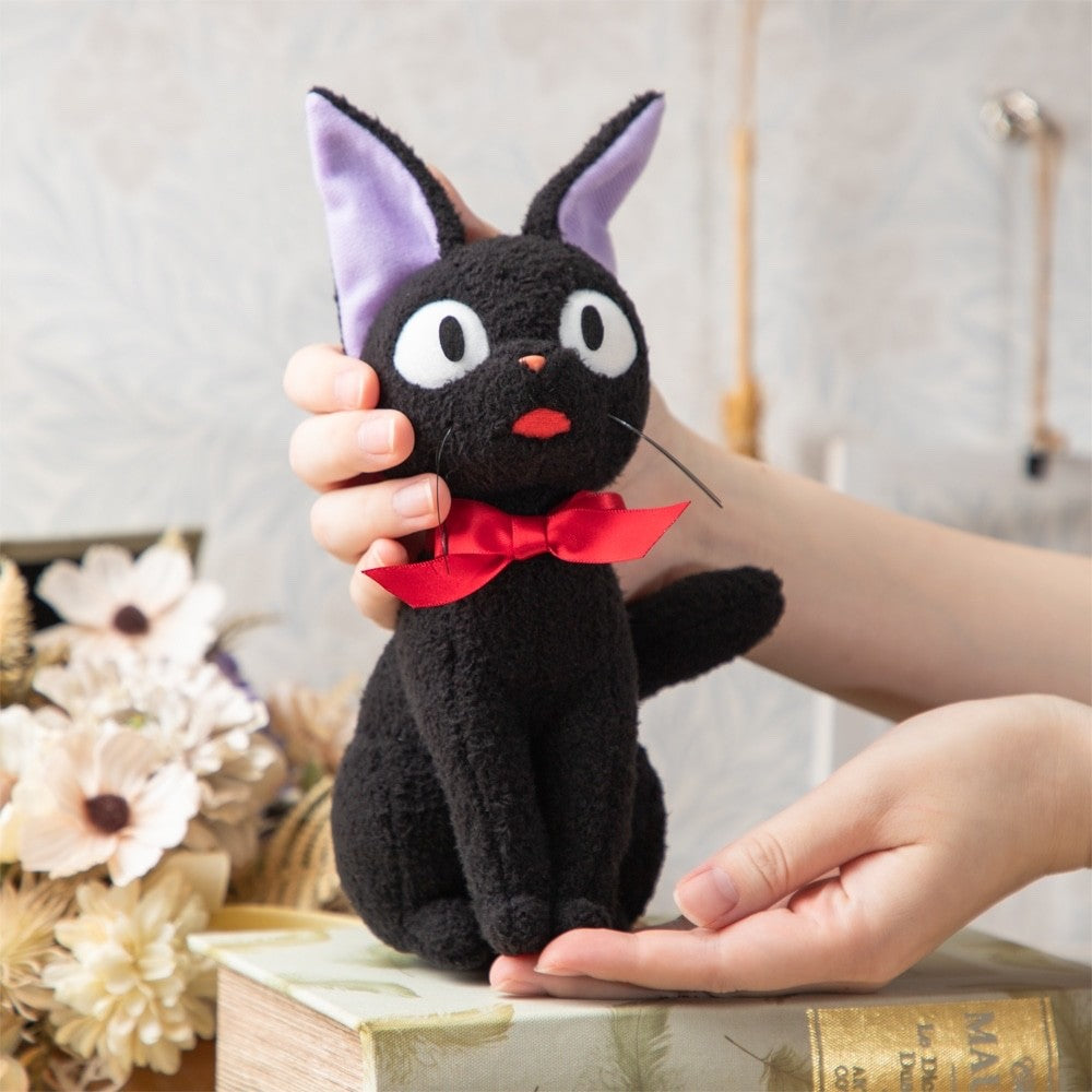 Studio Ghibli Kiki’s Delivery Service Plush – Honobono Jiji Sitting Plush
