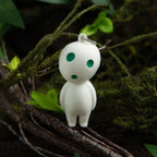 Studio Ghibli Princess Mononoke Kodama Squishy Keychain Charm