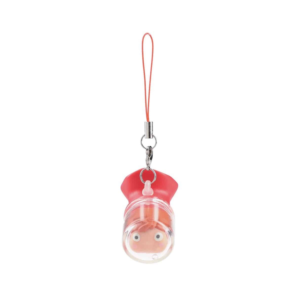Studio Ghibli Ponyo Soft Vinyl Keychain – Stuck-in-Bottle Charm