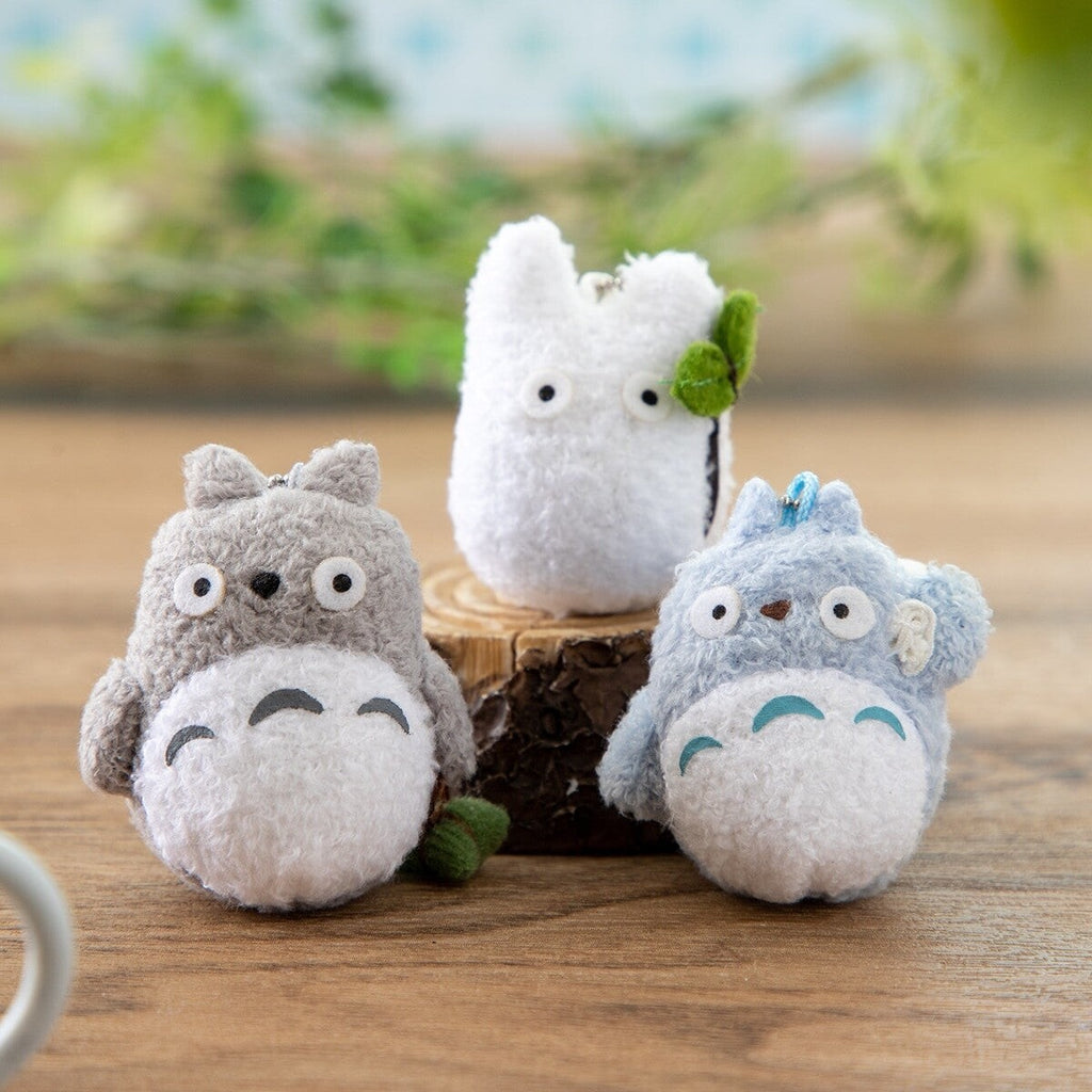 Studio Ghibli Totoro Plush Keychain 3-Piece Set Large Medium Small Totoro