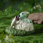 Studio Ghibli Princess Mononoke San Mask Mini Desk Clock Kodama Collectable