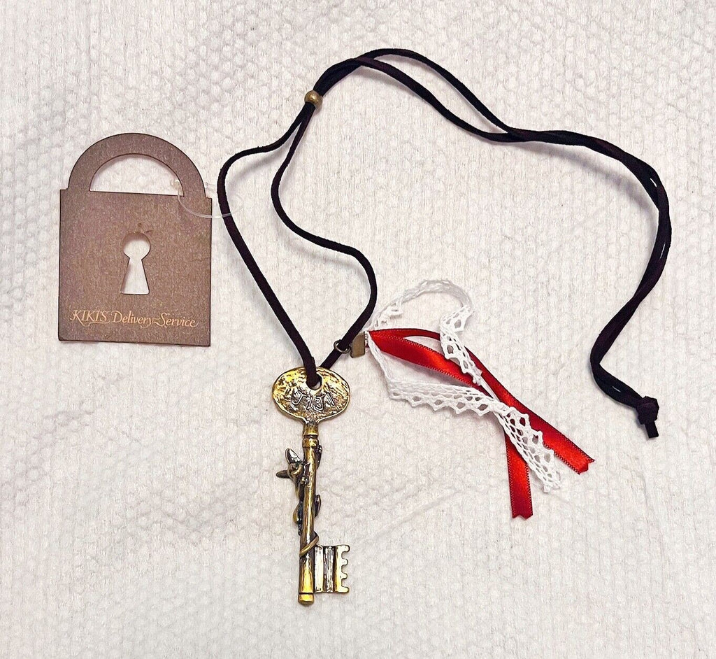 Studio Ghibli Kiki’s Delivery Service Antique Key Bag Charm Necklace Rare