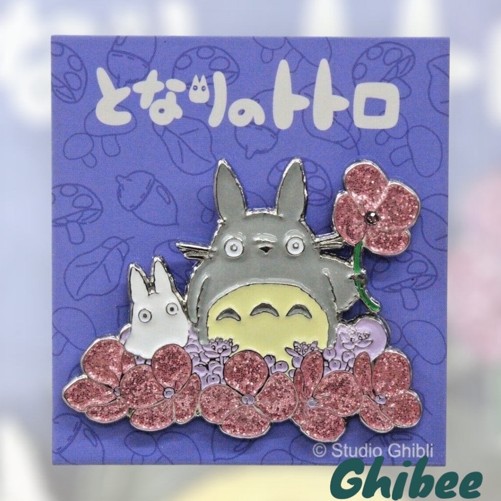 Studio Ghibli My Neighbor Totoro - Large & Small Totoro Metal Brooch