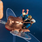 Studio Ghibli Castle Sky Laputa Flapter 5 Figure Complete Set Includes Secret