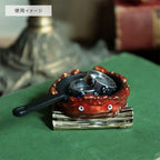 Studio Ghibli Howl’s Moving Castle Calcifer Antique Tray – Frying Pan Design