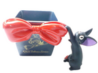 Studio Ghibli Kiki’s Delivery Service Jiji Red Ribbon Storage Holder Rare Japan